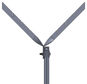 10009.3 – Stacheldrahthalter Y _Profi_